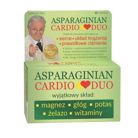 ASPARAGINIAN CARDIO DUO tabletki x  50tabl.