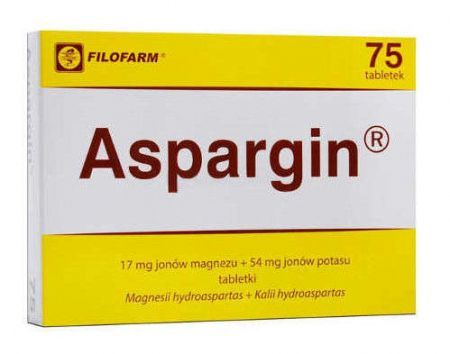 ASPARGIN FILOFARM tabletki x 75tabl.