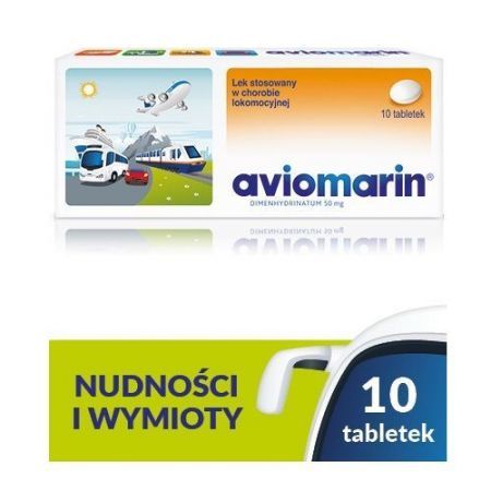 AVIOMARIN tabletki 50mg x 10tabl.