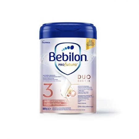 Bebilon Profutura 3 Mleko modyfikowane po 1. roku 800 g