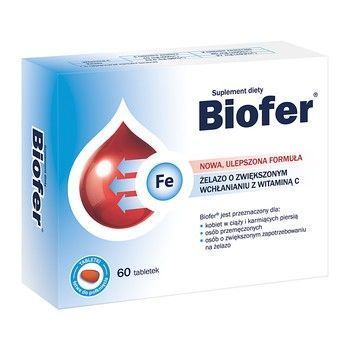 BIOFER  tabletki  9mg x  60tabl.
