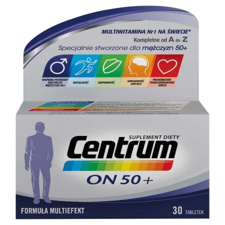 CENTRUM ON 50+ tabletki x 30tabl.