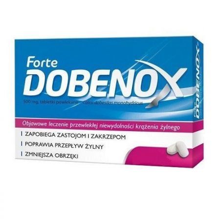DOBENOX FORTE tabletki 500mg x  60tabl.
