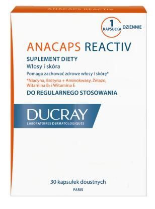 DUCRAY ANACAPS REACTIVE x  30kaps.