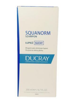 DUCRAY SQUANORM szampon p/łupi. SU - 200ml