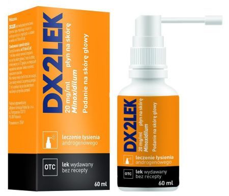 DX2LEK 2% płyn na skórę -  60ml