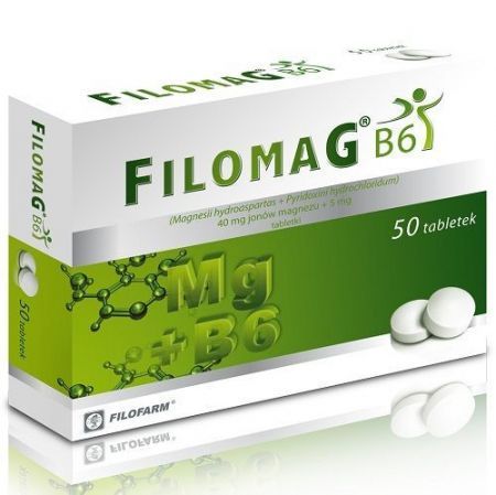FILOMAG B6 tabletki x  50tabl.