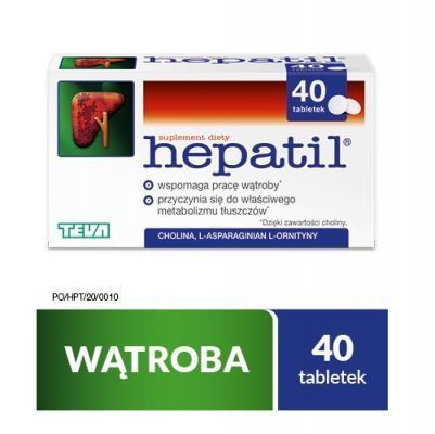 HEPATIL  tabletki 150mg x 40tabl.