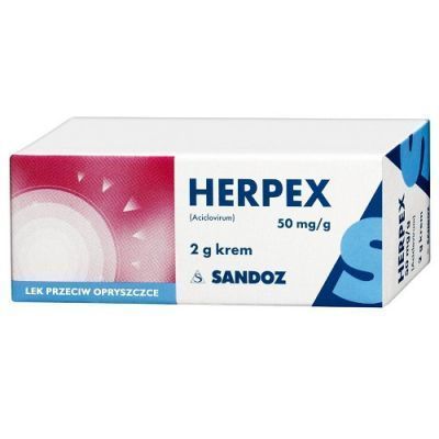 HERPEX krem -  2g (0,05g/g)