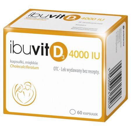 IBUVIT D3  4000j.m. x  60kaps.