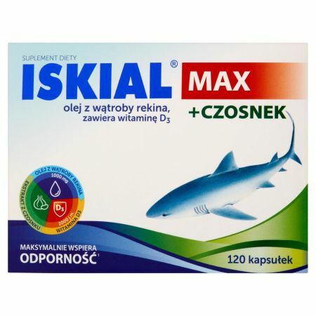 ISKIAL MAX + CZOSNEK kapsułki x 120kaps.