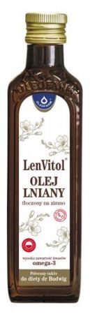 LENVITOL olej lniany -  250ml