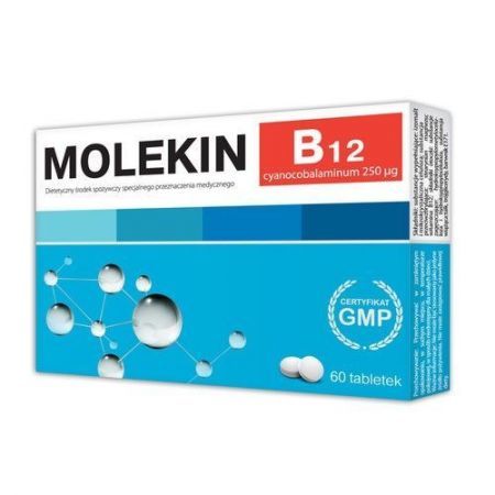 MOLEKIN B12 tabletki 0,25mg x 60tabl.