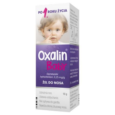 OXALIN BABY żel do nosa 0,025% - 10g