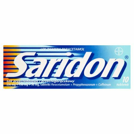 SARIDON tabletki x 10tabl.
