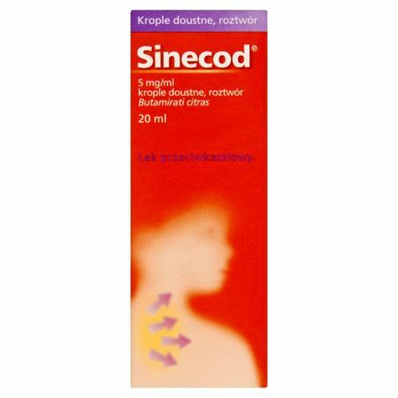 SINECOD krople doustne (5mg/ml) - 20ml