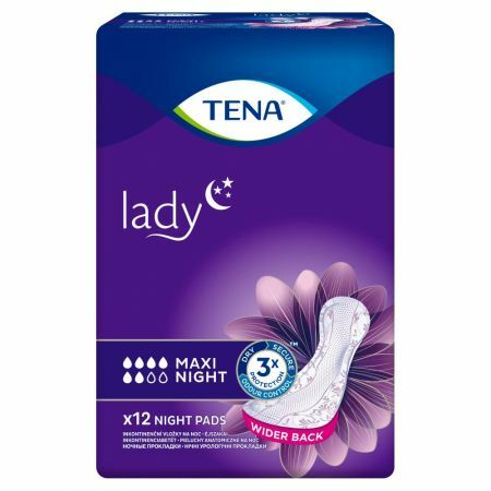 TENA Lady Maxi Night Specjalistyczne podpaski 12 sztuk