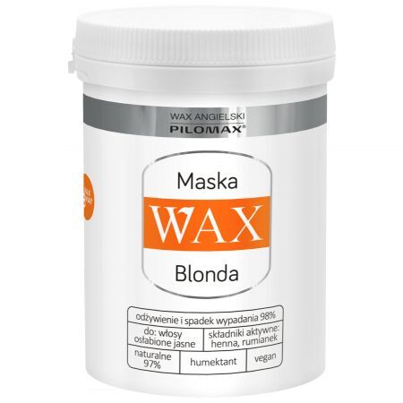 WAX HENNA włosy jasne - 240ml PILOMAX