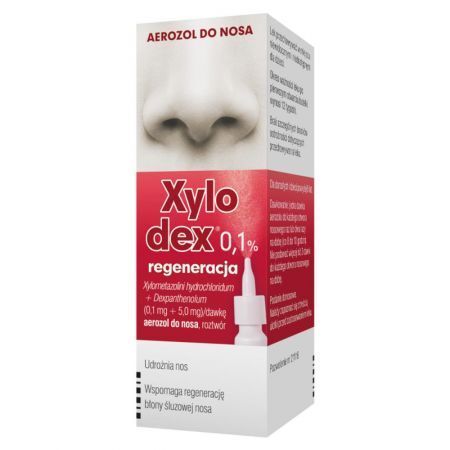 XYLODEX 0,1% REGENERACJA aerozol do nosa - 10ml
